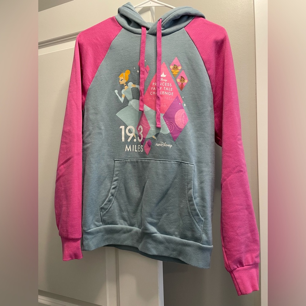 Disney Pink and Gray Princess Challenge Hoodie